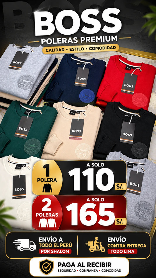 Combo Polera Oufit Peru 2 x 165 soles