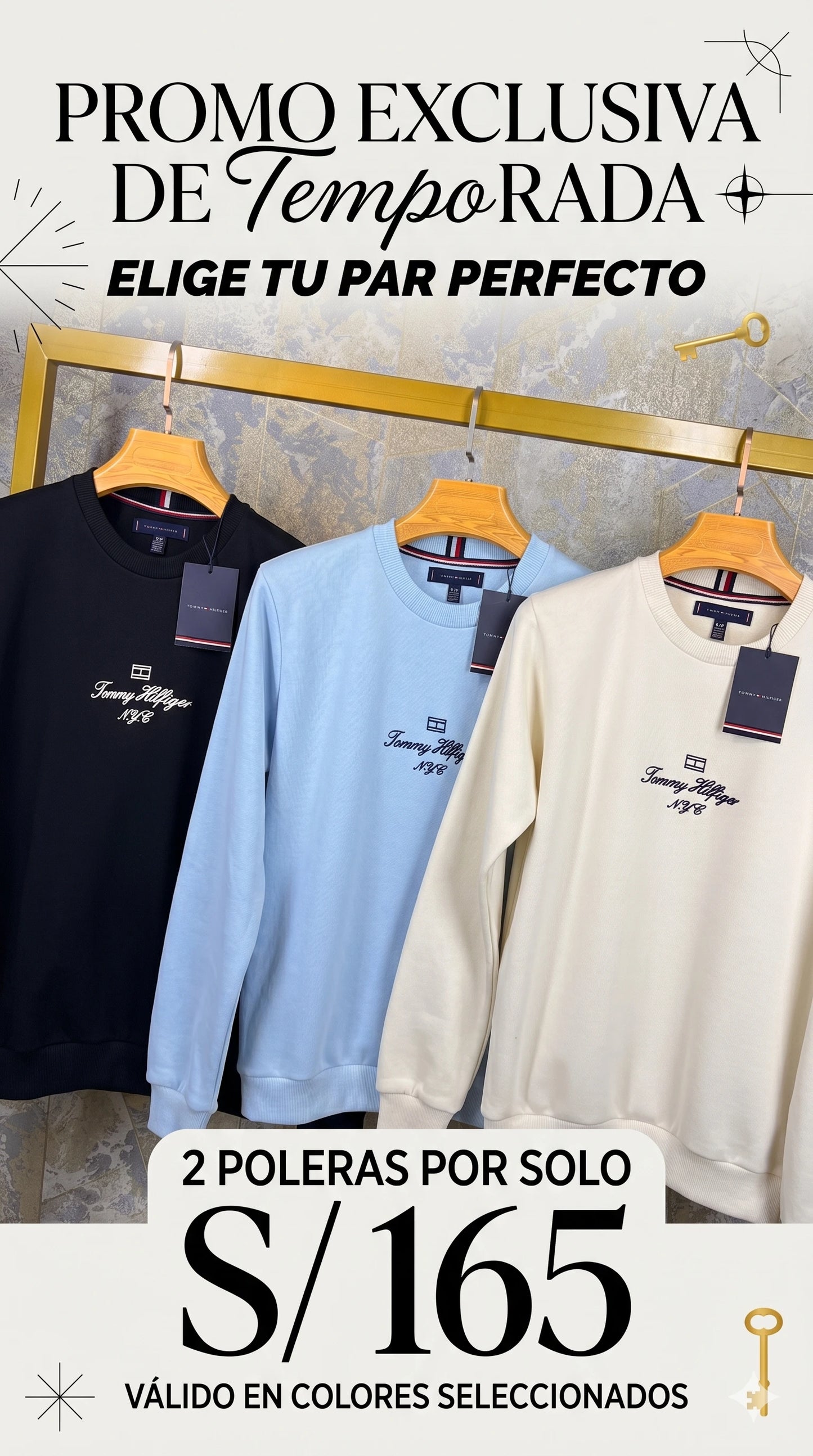 Combo Polera Tommy