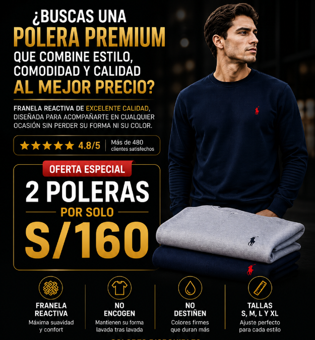 Polera Ralph 2 por 160 soles